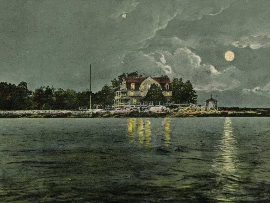 Historical image of Manresa Island